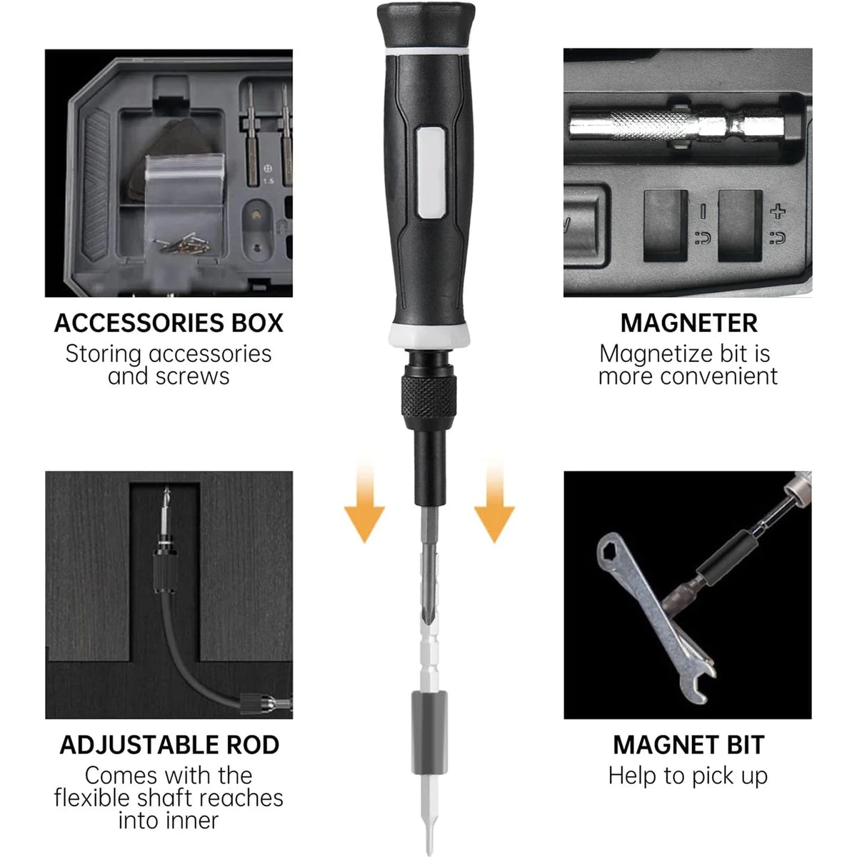 Precision Screwdriver Set, 152/25 in 1 Professional Computer Screwdriver