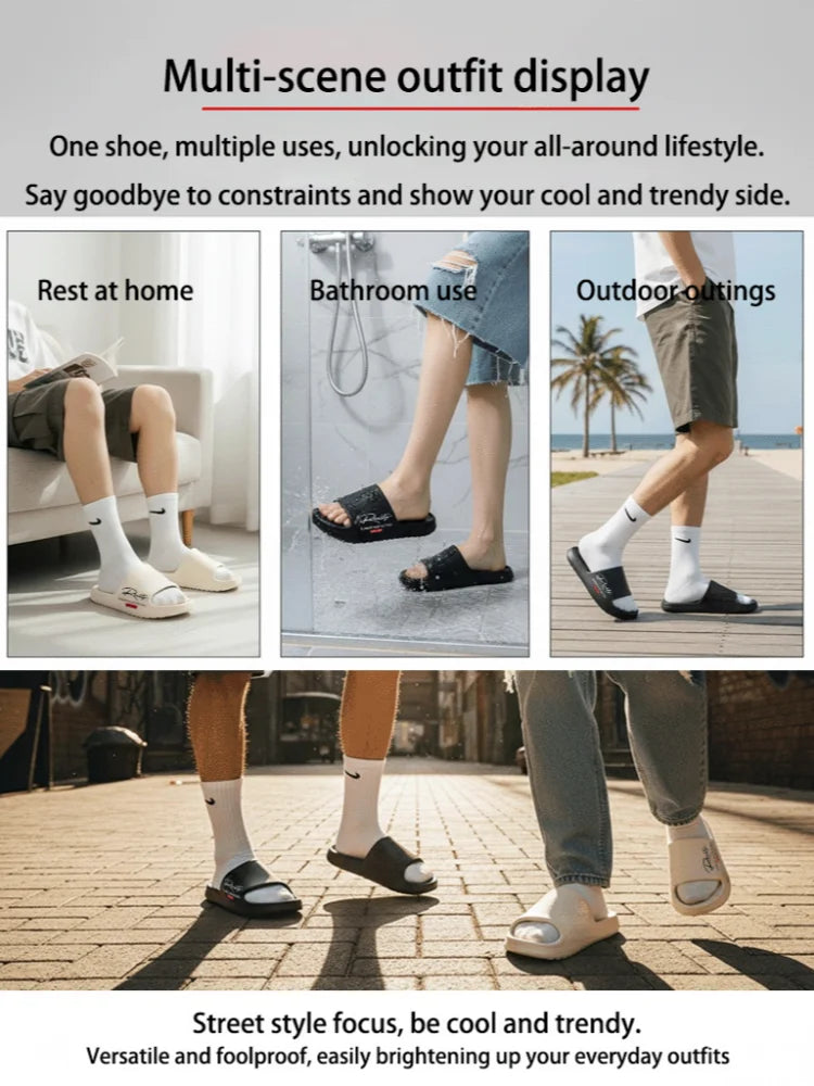 Soft and lightweight home slippers