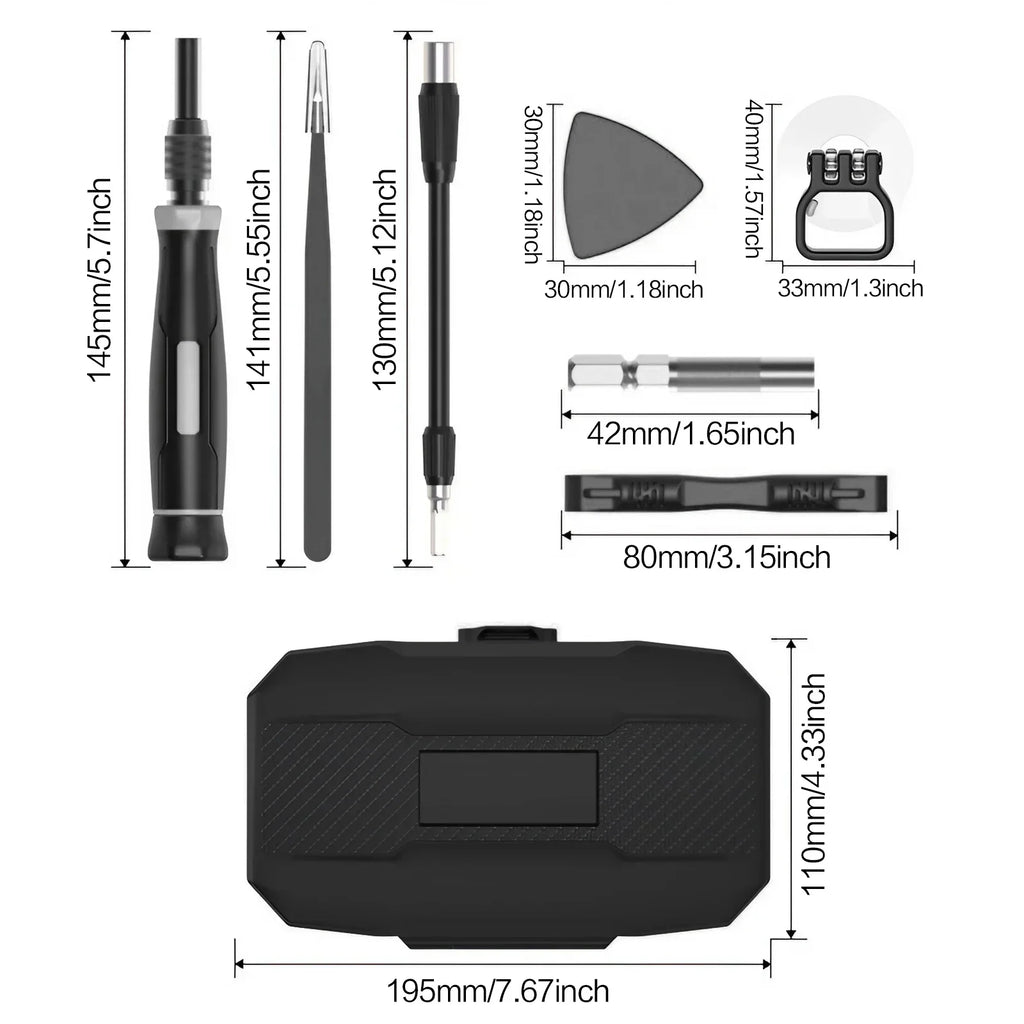 Precision Screwdriver Set, 152/25 in 1 Professional Computer Screwdriver