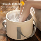 Foot Spa Bucket Massager - Folding Foot Soak Bath Tub with Heat Preservation