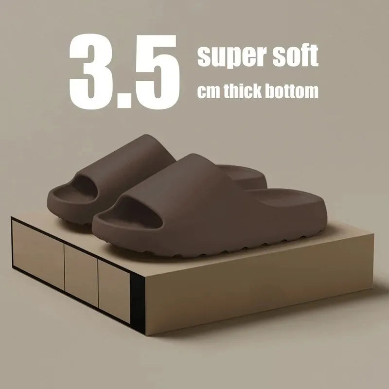 Coconut Slippers Cloud Thick-Soled Sandals Slides