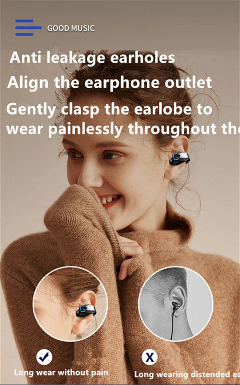 Clip Wireless Bluetooth Earphone