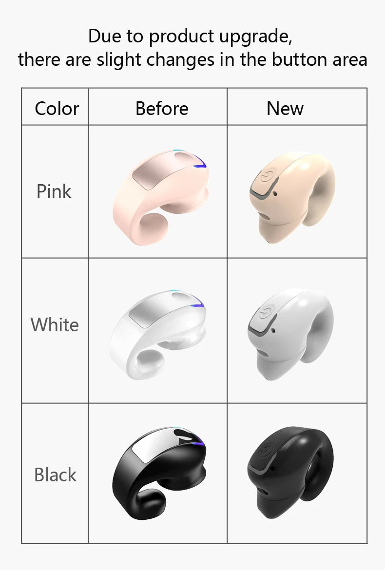 Clip Wireless Bluetooth Earphone