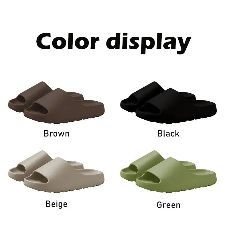 Coconut Slippers Cloud Thick-Soled Sandals Slides